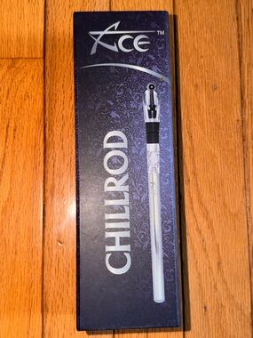 New Stainless Steel Wine bottle Chill Rod by Ace keep wine cold aerator